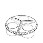 tripple lamp retainer
